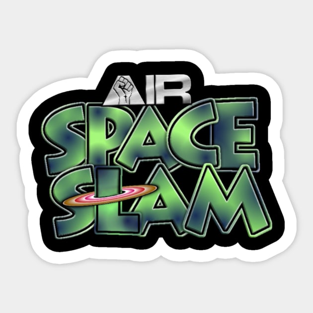 Space Slam Sticker by Supernova Shop